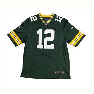 Nike On Field Aarong Rodgers Green Bay Packers NFL Jersey #12 Size L